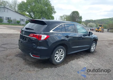 2016 Acura Rdx Technology Acurawatch Plus Packages/Technology Package из США, поврежденный, VIN 5J8TB4H52GL030156